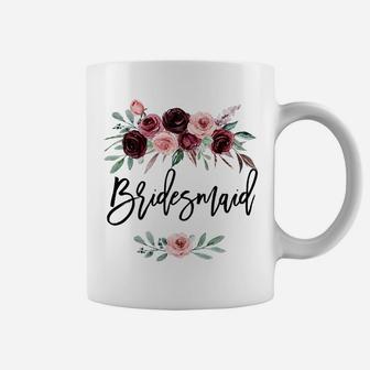 Bridal Shower Wedding Gift For Bridesmaid Maid Of Honor Coffee Mug | Crazezy DE