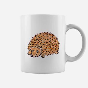 Brown Hedgehog Coffee Mug | Crazezy
