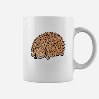 Brown Hedgehog Coffee Mug | Crazezy
