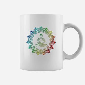 Buddha Rainbow Coffee Mug - Thegiftio UK
