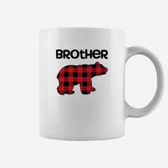Buffalo Plaid Brother Bear Tee Big Brother Coffee Mug - Thegiftio UK