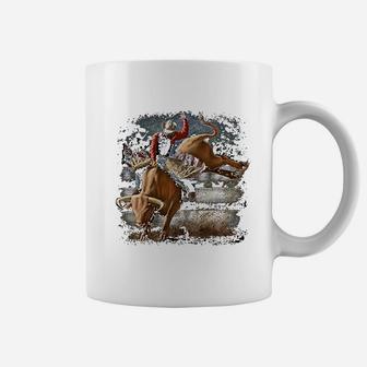 Bull Riding Coffee Mug - Thegiftio UK