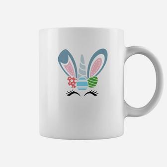 Bunny Face Funny Unicorn Rabbit Easter Day Egg Easter Coffee Mug - Thegiftio UK