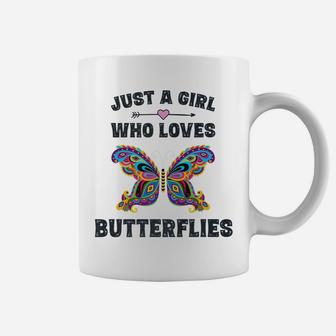 Butterfly Gifts Forn Girls With Cute Butterflies Coffee Mug - Thegiftio UK