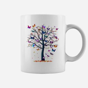Butterfly Tree Beautiful Coffee Mug | Crazezy
