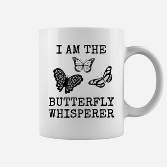 Butterfly Whisperer Cool Lepidopterist Spring Gift Coffee Mug - Thegiftio