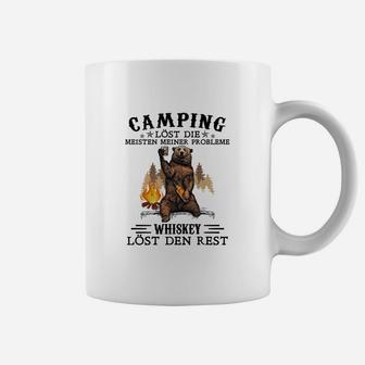 Camping und Whiskey Lustiges Tassen für Outdoor-Fans - Seseable