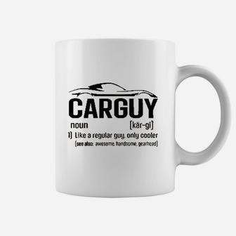 Carguy Definition Of Car Guy Funny Gearhead Coffee Mug - Thegiftio UK