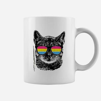 Cat And Sunglasses Coffee Mug | Crazezy CA