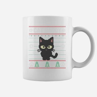 Cat Daddy Ugly Christmas Sweater Pajama Matching Xmas Gift Sweatshirt Coffee Mug | Crazezy