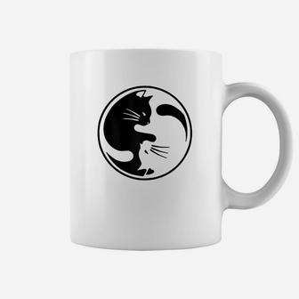 Cat Yin And Yang Coffee Mug | Crazezy CA