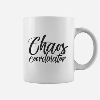 Chaos Coordinator Funny Parenting For Mom Coffee Mug | Crazezy