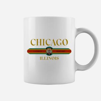 Chicago - Illinois - Fashion Design - Tiger Face Coffee Mug | Crazezy CA