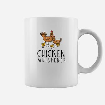 Chicken Whisperer Farm Gift Farmer Hen Rooster Poultry Eggs Coffee Mug - Thegiftio
