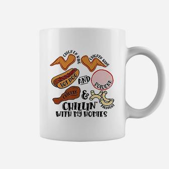 Chicken Wing Hot Dog And Bologna Coffee Mug | Crazezy CA