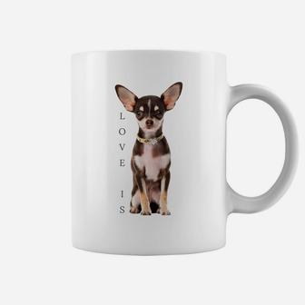 Chihuahua Shirt Dog Mom Dad Tee Love Pet Puppy Chiuauaha T Coffee Mug | Crazezy DE