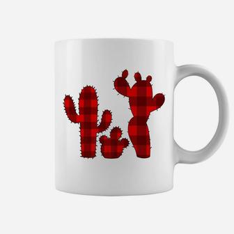Christmas Cactus Vintage Matching Pajamas Womens Gift Coffee Mug | Crazezy CA