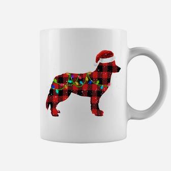 Christmas Lights Bernese Mountain Dog Lover Dog Dad Dog Mom Coffee Mug | Crazezy