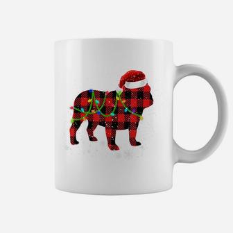 Christmas Lights English Bulldog Dog Lover Dog Dad Dog Mom Coffee Mug | Crazezy
