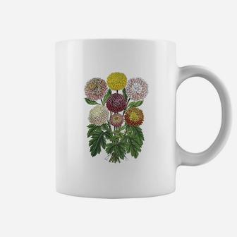 Chrysanthemum Botanical Flower Coffee Mug | Crazezy