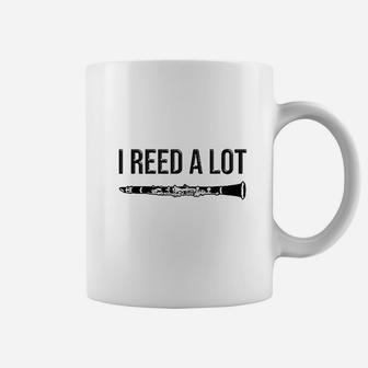 Clarinet I Reed A Lot Coffee Mug | Crazezy CA