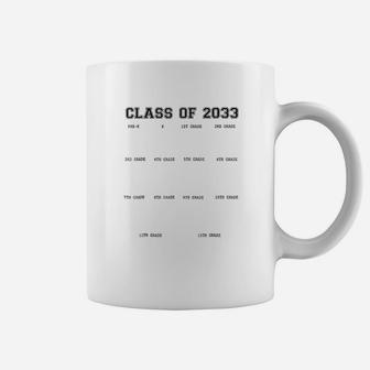 Class Of 2033 Grow With Me With Space For Handprints Coffee Mug | Crazezy