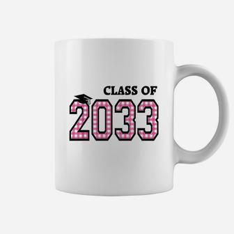 Class Of 2033 Handprints Space On Back School Keepsake Gifts Coffee Mug | Crazezy