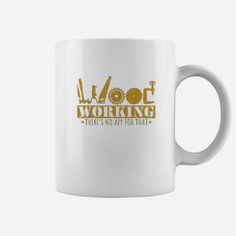 Contractor Woodworking Tools Wood Worker Coffee Mug | Crazezy CA