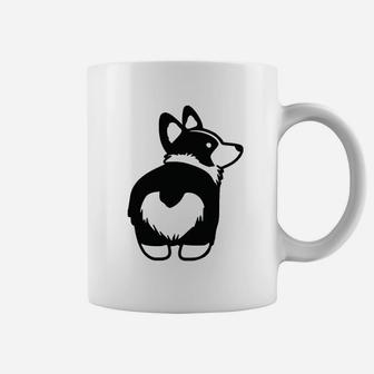 Corgi But Wall Animal Cute Dog Puppy Heart Love Rescue Coffee Mug | Crazezy CA
