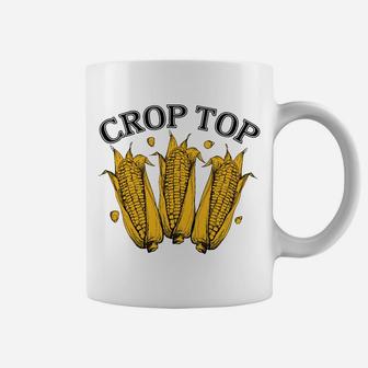 Corn Crop Top Funny Farmer Farming Corn Lover Summer Sweatshirt Coffee Mug | Crazezy