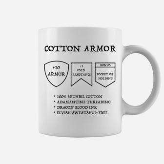 Cotton Armor Rpg D20 Dice Gamer Nerdy Costume Coffee Mug | Crazezy