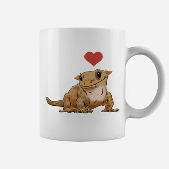 Crested Gecko Tiny Dragon, Gecko Lover, Cute Crestie, Lizard Coffee Mug | Crazezy