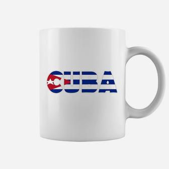Cuba Decal Vinyl Coffee Mug | Crazezy