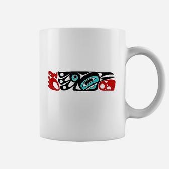 Cultural Raven Of Northwest Coast Formline Art Design Coffee Mug | Crazezy UK