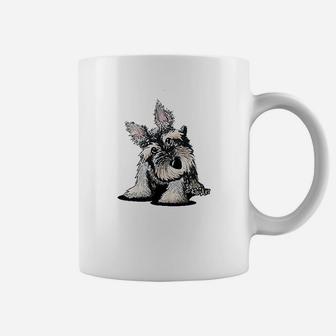 Curious Schnauzer Coffee Mug | Crazezy UK