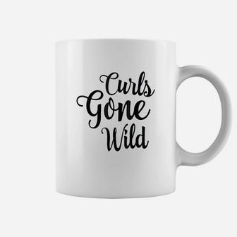 Curls Gone Wild Curly Hair Dont Care Coffee Mug | Crazezy UK
