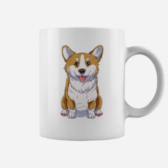 Cute Corgi - Funny Dog Gift For Corgi Lovers Coffee Mug | Crazezy