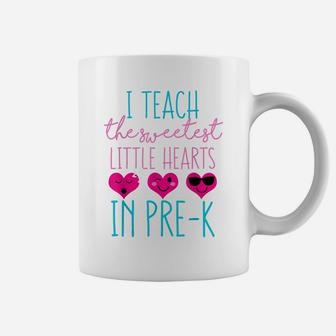 Cute Funny Saying Gift For Sweet Valentines Day Prek Teacher Coffee Mug | Crazezy