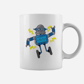 Cute Robot Coffee Mug | Crazezy UK