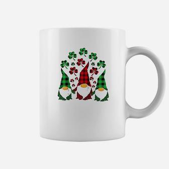 Cute Three Gnomes Shamrocks Coffee Mug - Thegiftio UK