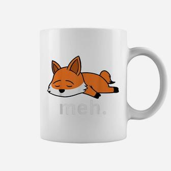 Cute Tired Fox Coffee Mug - Thegiftio UK