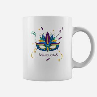 Cute Unique Modern Trendy Mardi Gras Coffee Mug | Crazezy