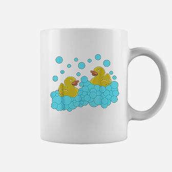 Cute Yellow Rubber Duck Duckie Bath Toys Rubber Ducky Coffee Mug - Thegiftio UK