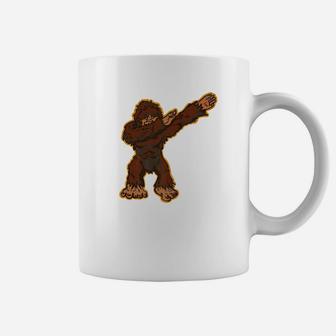 Dabbing Bigfoot Funny Sasquatch Dab Yeti Dabbin Gift Coffee Mug - Thegiftio UK