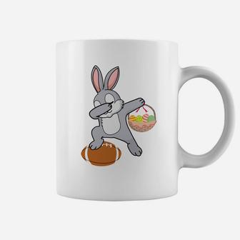 Dabbing Bunny Football Easter Day Coffee Mug - Thegiftio