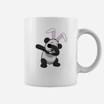 Dabbing Easter Bunny Panda Cute Animal Dab Coffee Mug - Seseable