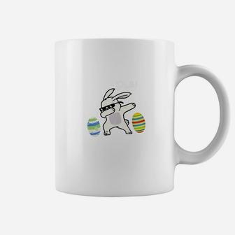 Dabbing Easter Rabbit Sunglasses Eggs Gift Coffee Mug - Thegiftio