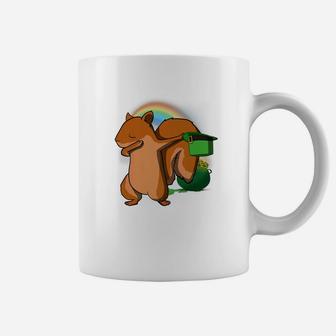 Dabbing Squirrel Leprechaun St Patricks Day Lucky Coffee Mug - Thegiftio UK