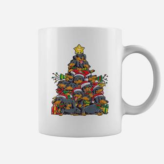 Dachshund Christmas Tree Dog Xmas Gift Santa Boys Kids Girls Coffee Mug | Crazezy UK