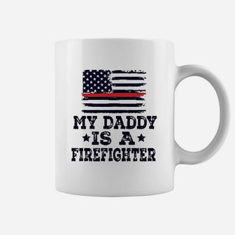 Daddy Is A Firefighter Coffee Mug | Crazezy